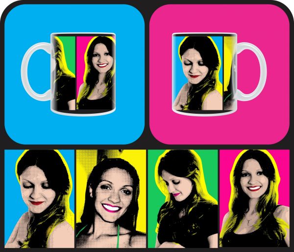 Caneca Pop Art - Com Foto Personalizada