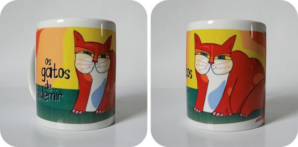 Caneca Os Gatos de Aldemir