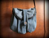 Bolsa Jeans Franzida