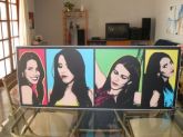 Placa Pop Art