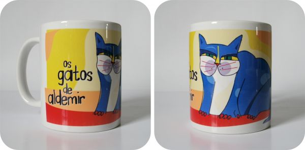 Caneca Os Gatos de Aldemir