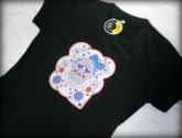 Camiseta Caveirinha Azul